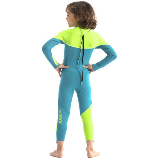 2026 Jobe Junior Boston 3/2mm Back Zip Wetsuit 3035210 - Teal